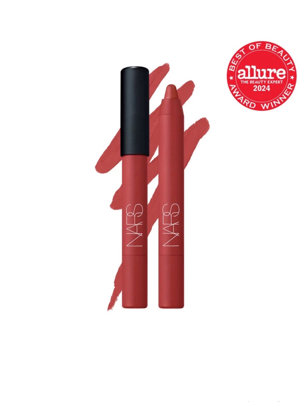 NWS NARS Powermatte High-Intensity Lip Pencil — Born to be Wild (Brick Red)